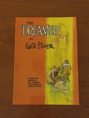 The Dreamer by Will Eisner - Orange & Yellow Graphic Novella